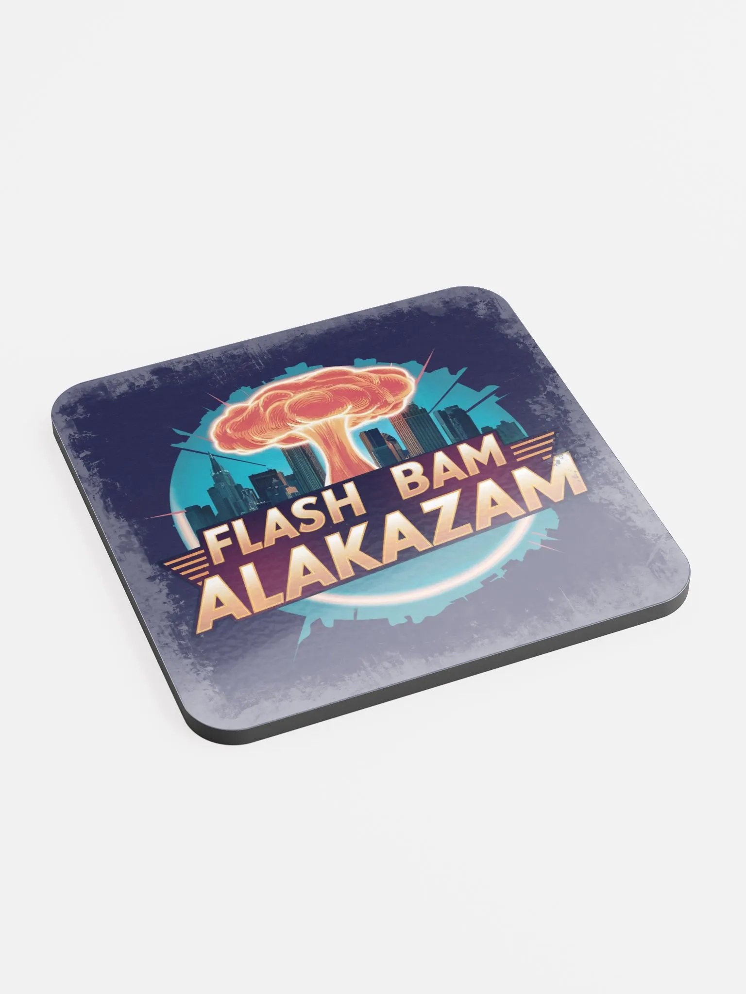 Flash Bam Alakazam - Glossed Cork Coaster product image (3)