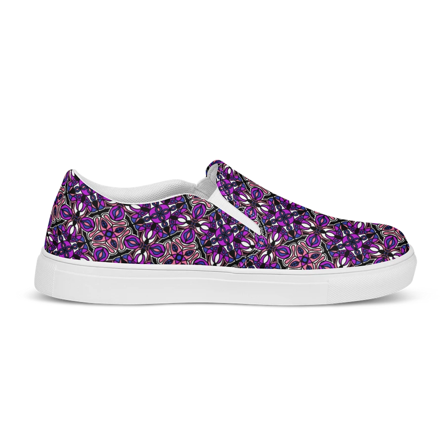 Mens Slip On Canvas - Gender Fluid Abstract product image (5)