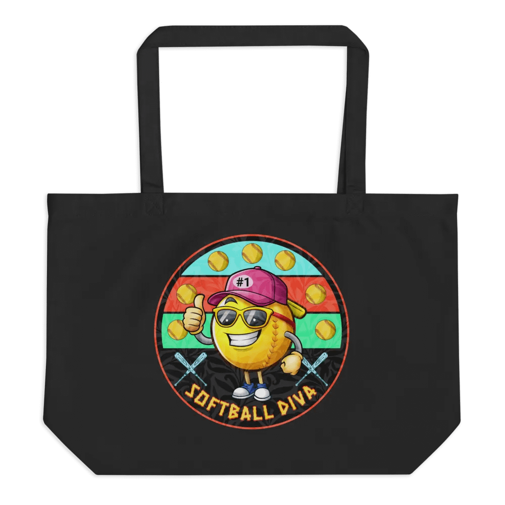 Softball Diva Thumbs-Up Tote Bag product image (1)