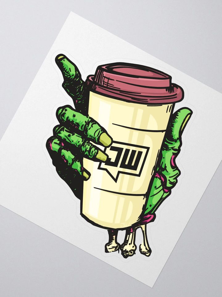 JaWoodle Coffee Sticker product image (1)