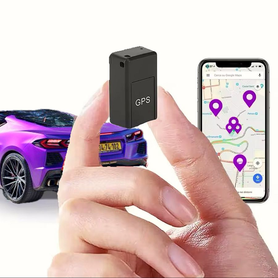 Dont touch my car Micro Magnetic GPS Tracker ( Vehicle Motorcycle Real-time Anti-theft Tracking Monitor, Personal Anti Loss Positioning Mini GPS ) product image (1)