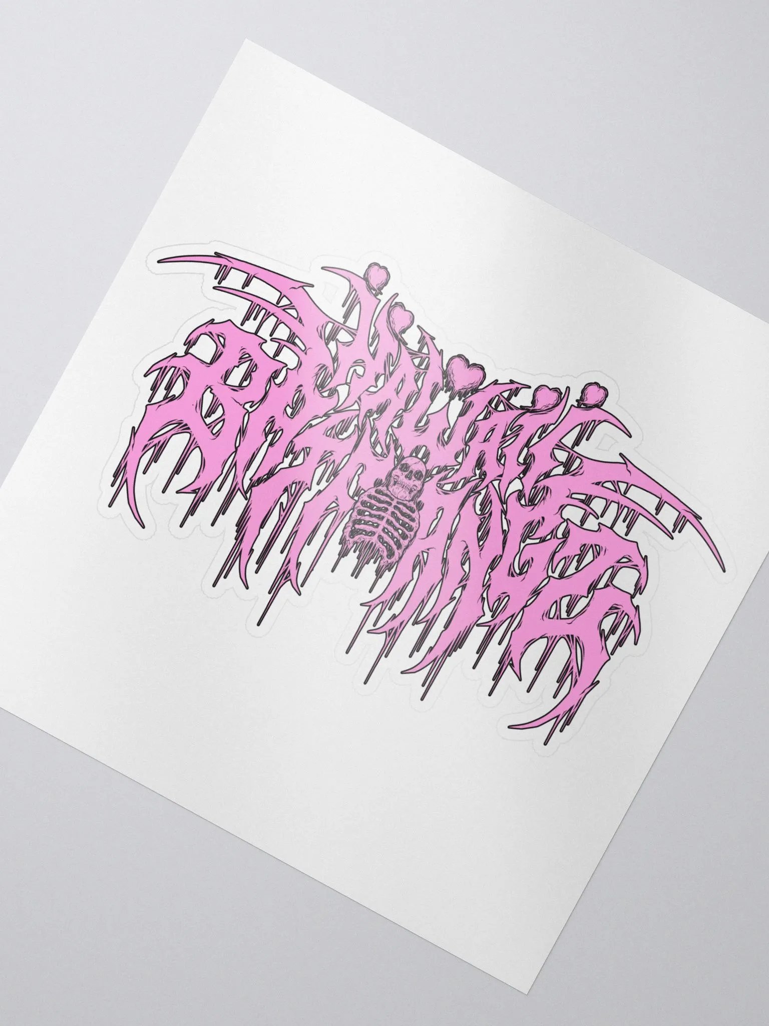 Kawaiibatfangz Metal Sticker [P] product image (2)