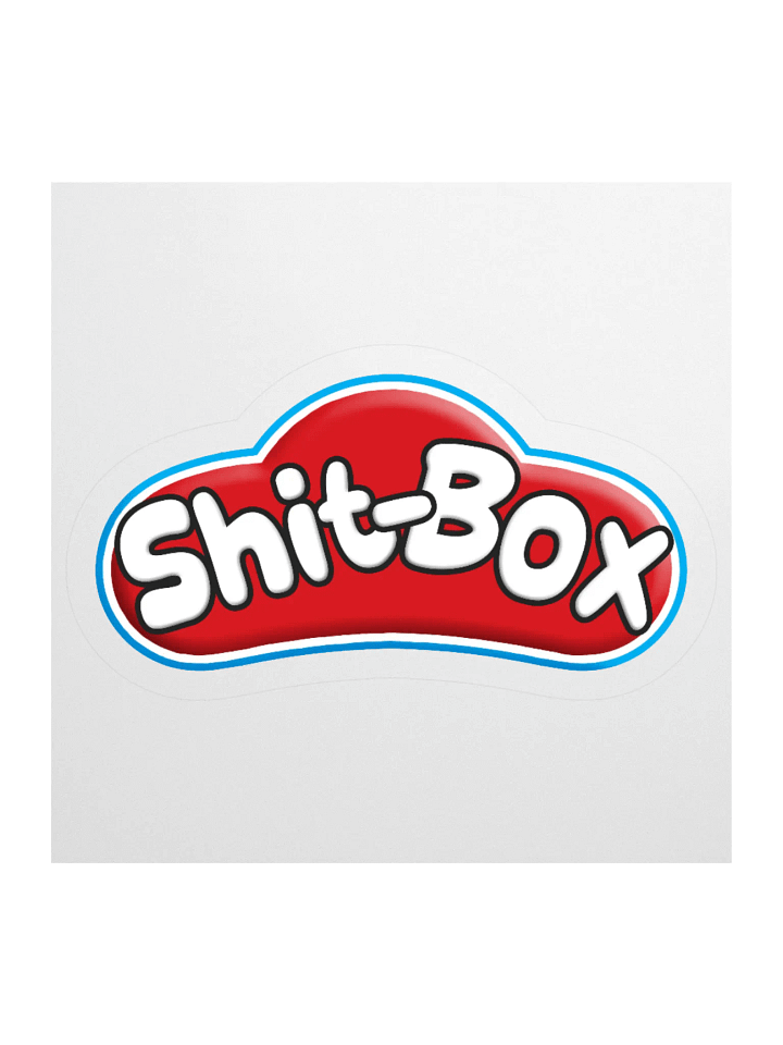 SHIT-BOX STICKER (SINGLE) product image (1)