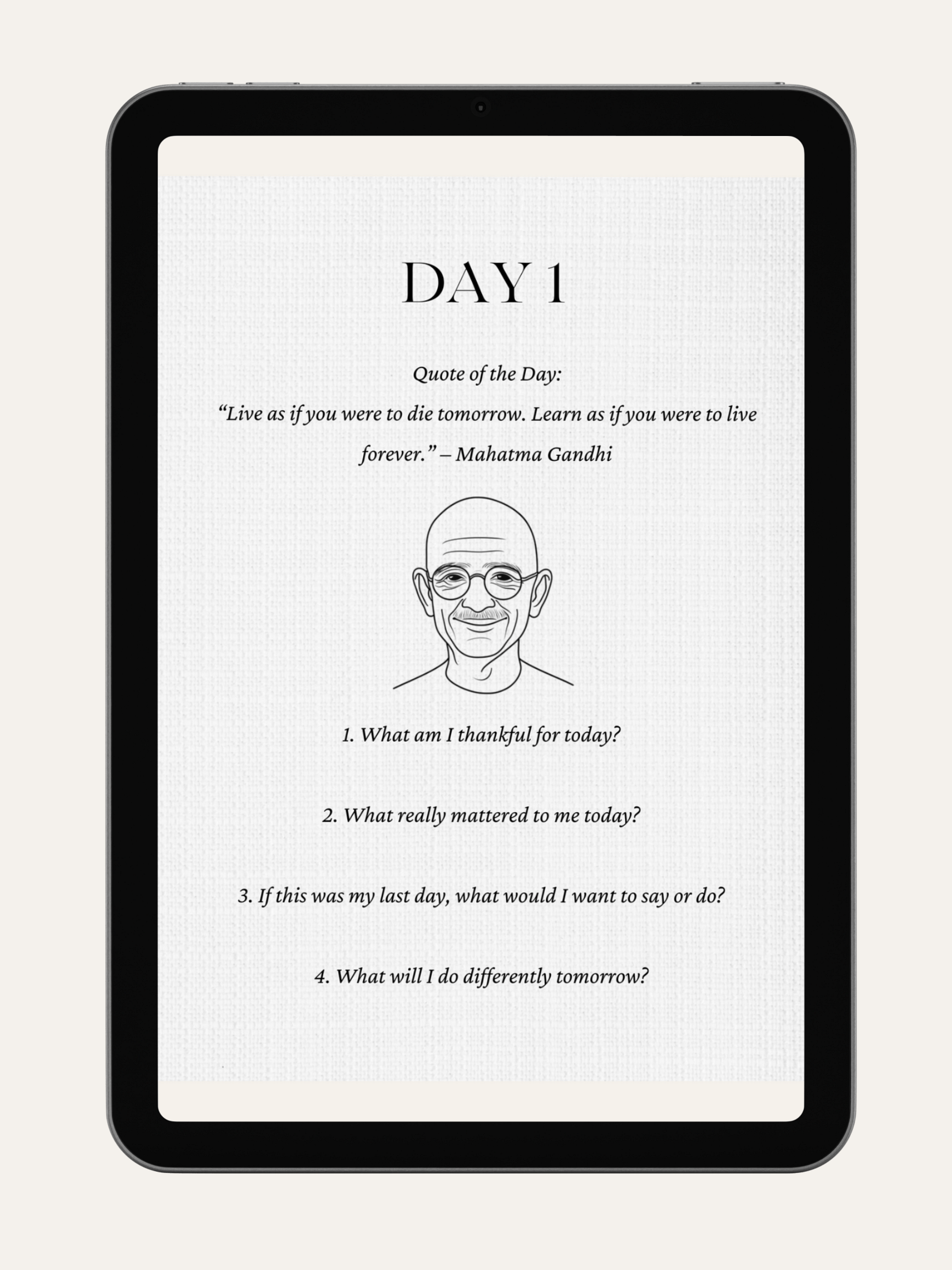 The Legacy Journal - A 30-Day Guided Practice for Living Fully Now product image (3)