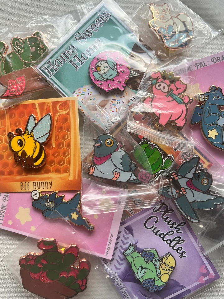 Surprise 4 Pack of Pins! product image (1)