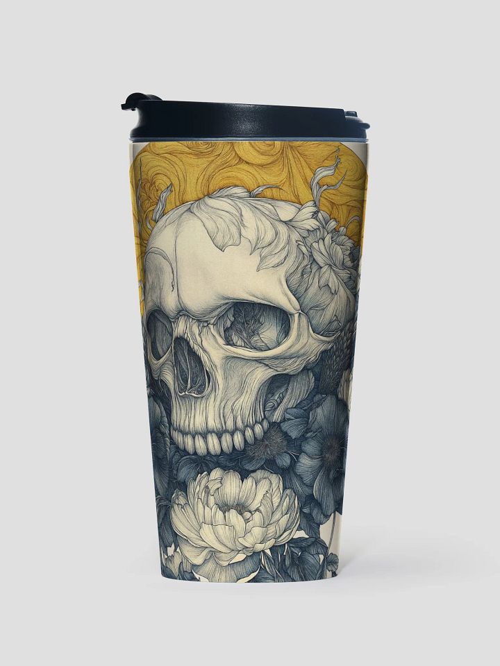 Floral Macabre Stainless Steel Travel Mug product image (1)