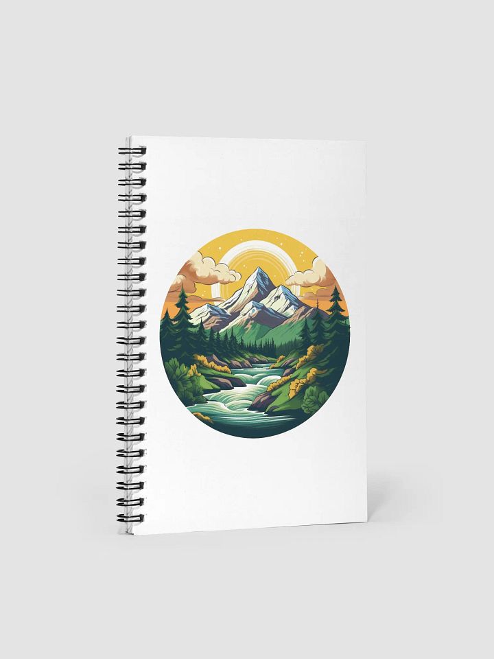 Morning Mountains notebook product image (1)