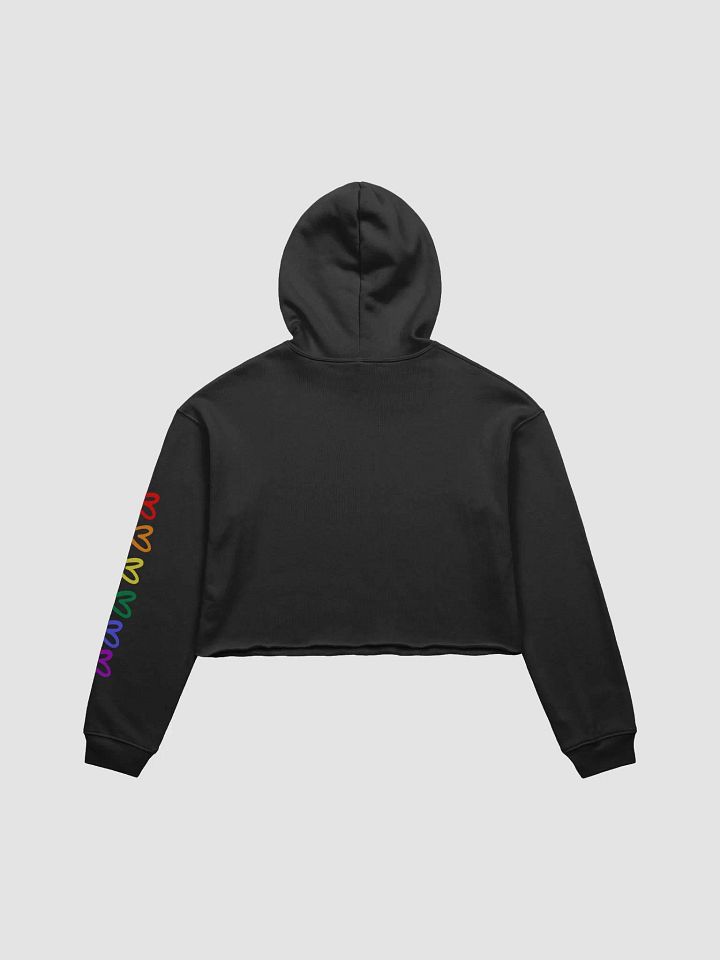 just a little gay crop hoodie product image (2)