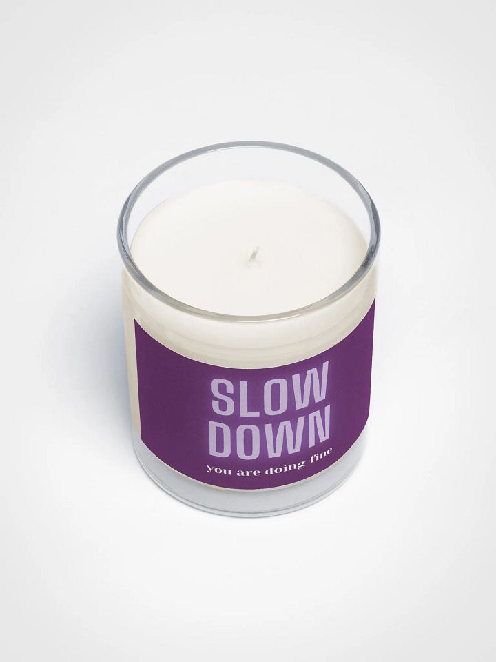 Chill Pill Soy Candle: Slow Down Collection product image (1)