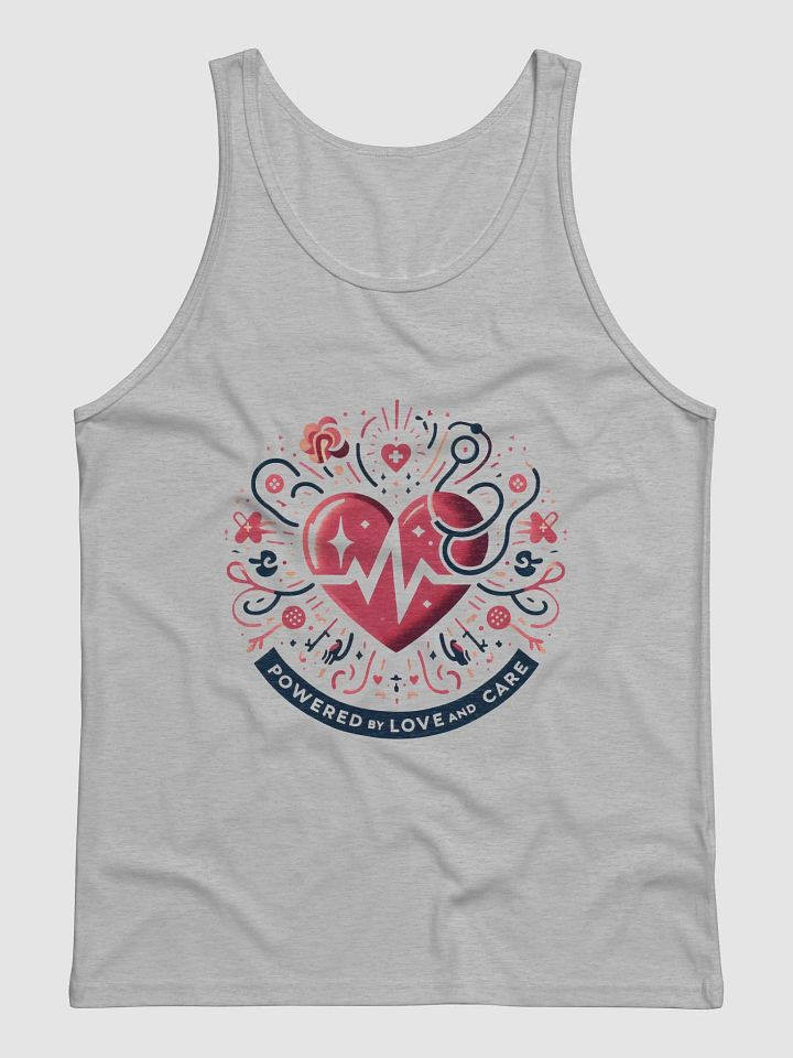 Powered by Love and Care Tank product image (1)