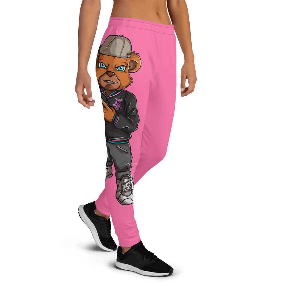 Standing Bear Pink Joggers product image (1)