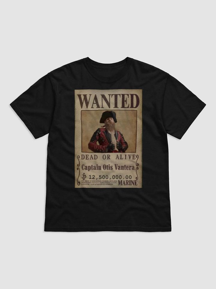 wanted poster shirt product image (1)