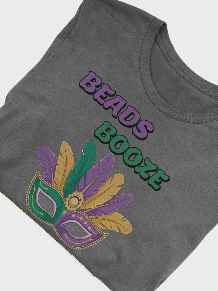 Beads, Booze And Bad Ideas - Funny Mardi Gras T-shirt product image (2)
