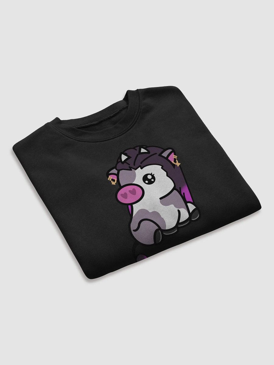 Reyna Cow (Front Only) Crewneck Crop Top product image (7)