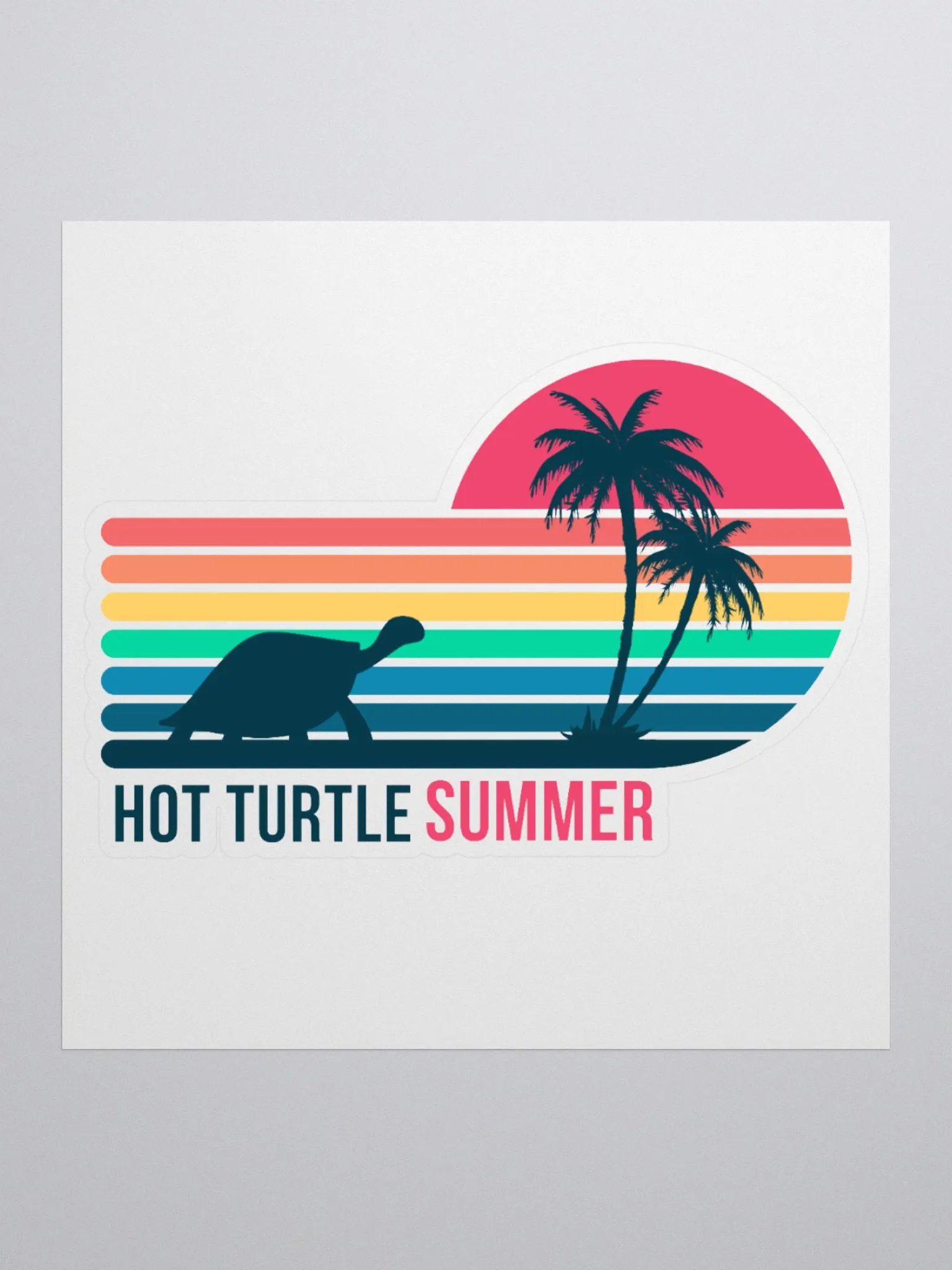 Hot Turtle Sticker product image (3)