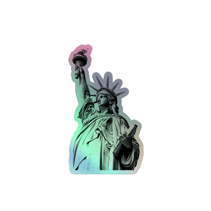 Lady Liberty Holographic Stickers product image (2)