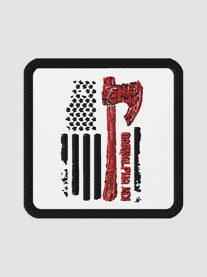 DarkAlpha_xDi American Axe Flag Embroidered patches product image (1)