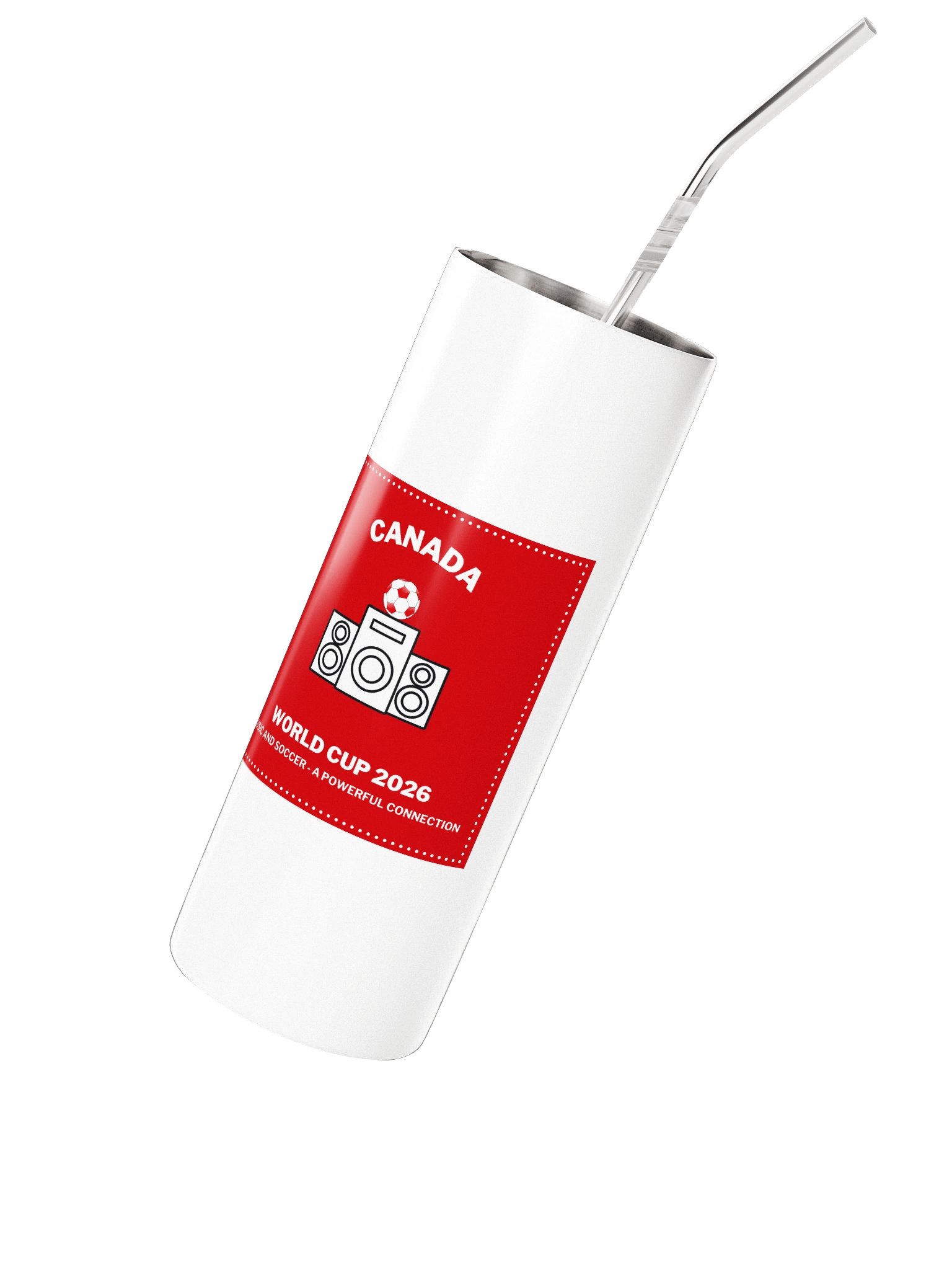 CANADA WORLD CUP 2026 Stainless Steel Tumbler product image (2)