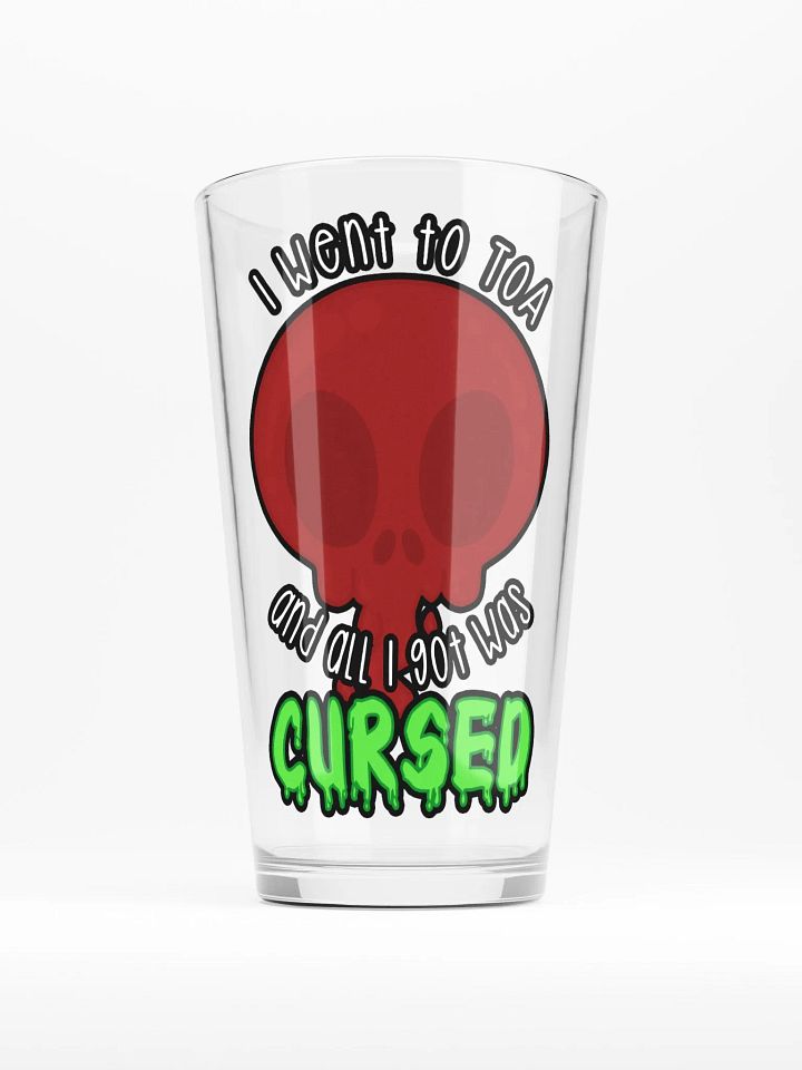 All I Got Was Cursed - Death Knight - Pint Glass product image (1)