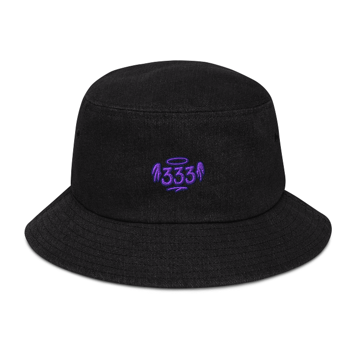Halo Wings 333 Denim Bucket Hat product image (1)