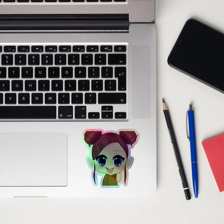 Ahsila Chibi Emote Holo product image (10)