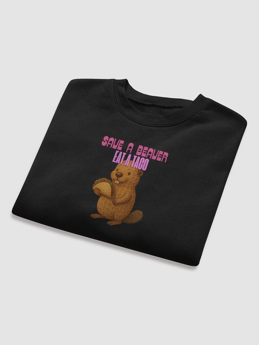 Beaver Taco Crop Sweatshirt product image (22)