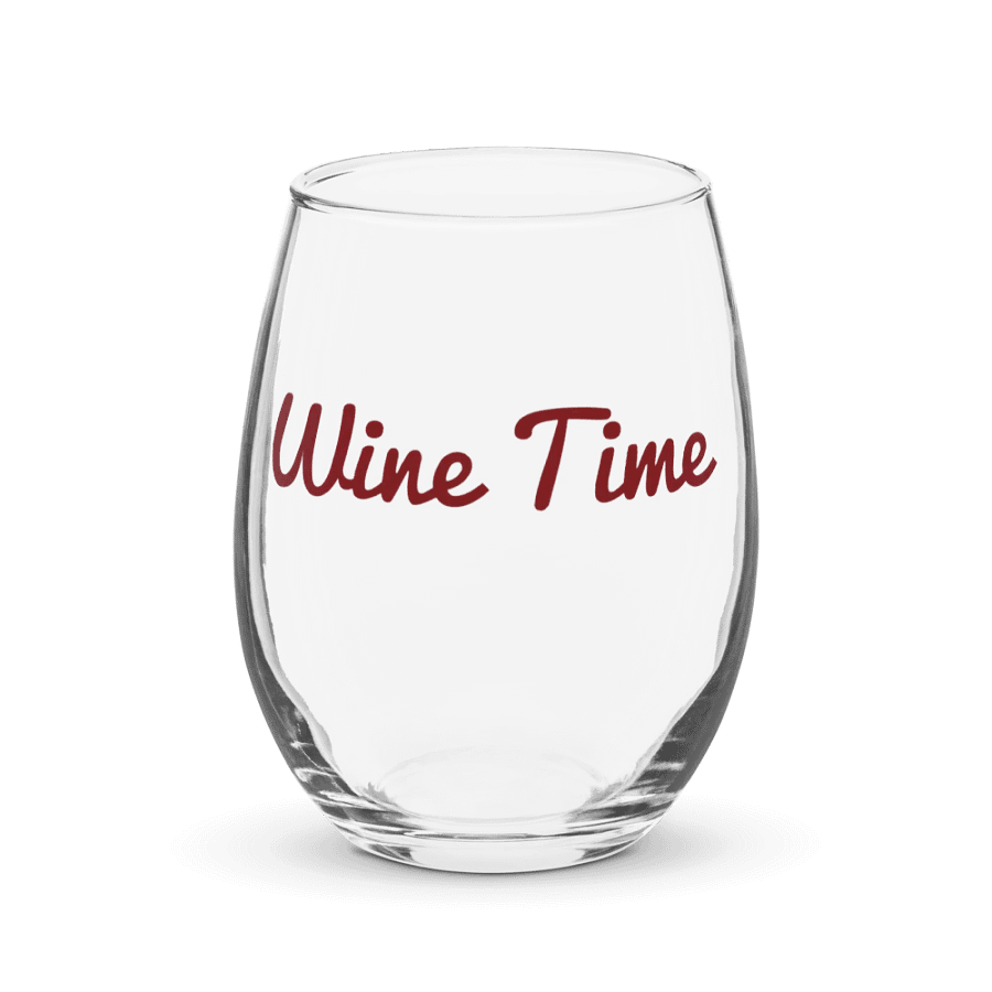 Wine Time - Wine Glass product image (1)