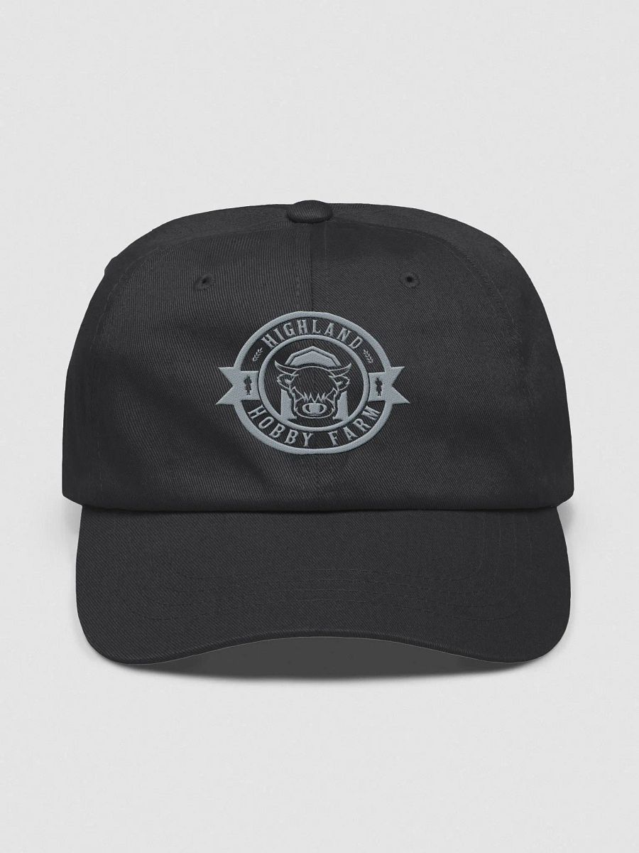 Highland Cow Badge Dad Hat product image (1)