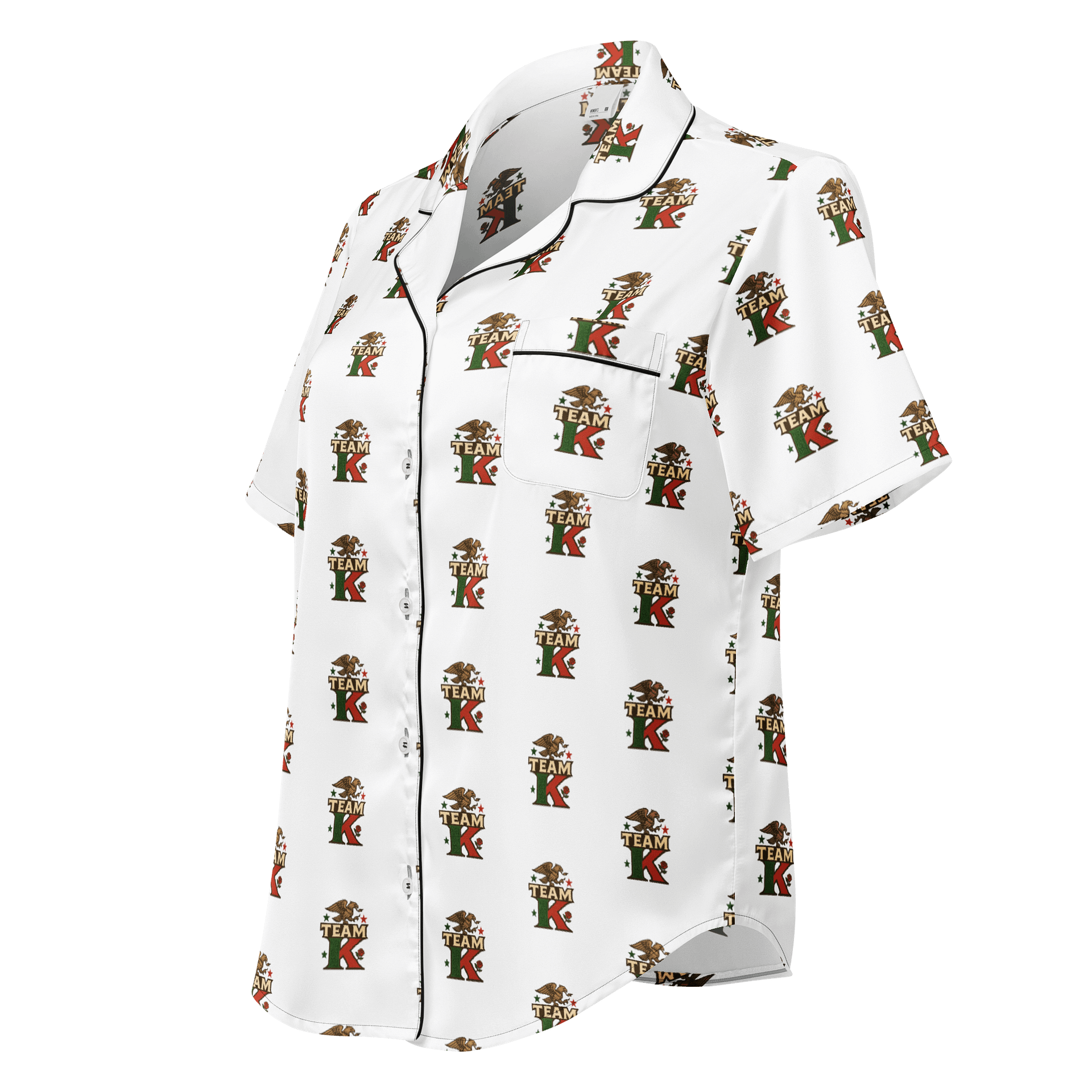 Team K Mexico Women's Short Sleeve Pajama Top product image (1)