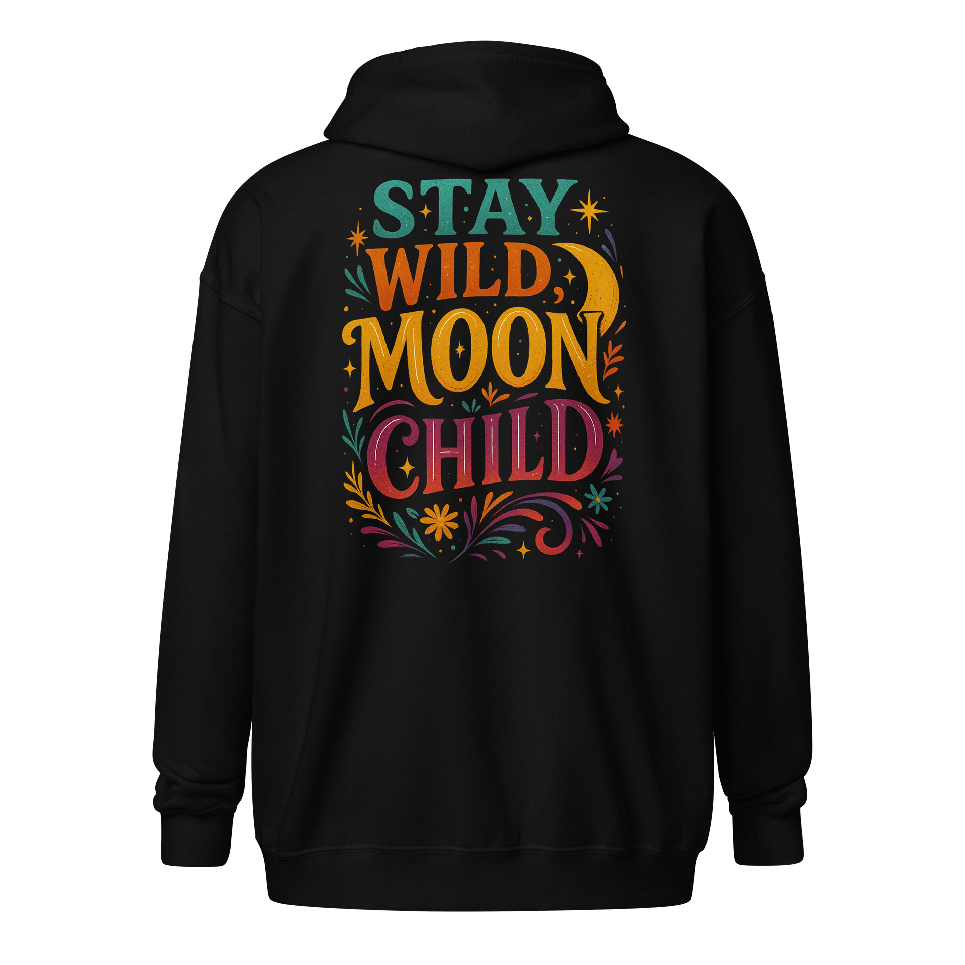 Zip Hoodie – Stay Wild Moon Child product image (1)