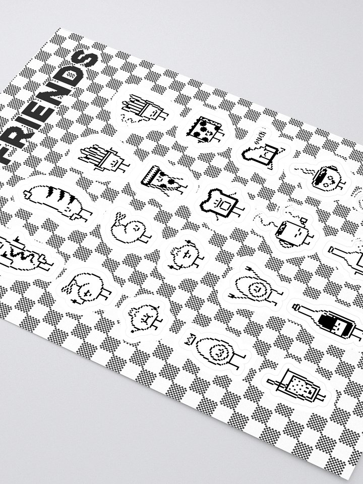 Food Friends Stickers 1bit product image (2)