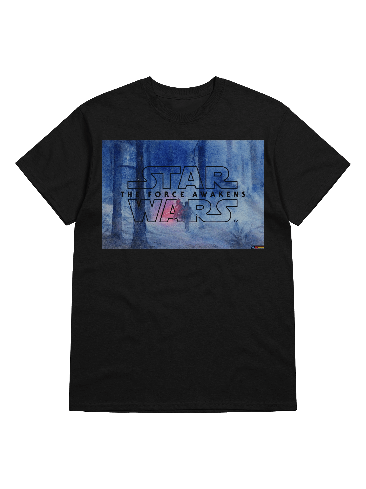 The Force Awakens inspired Title T-Shirt product image (48)