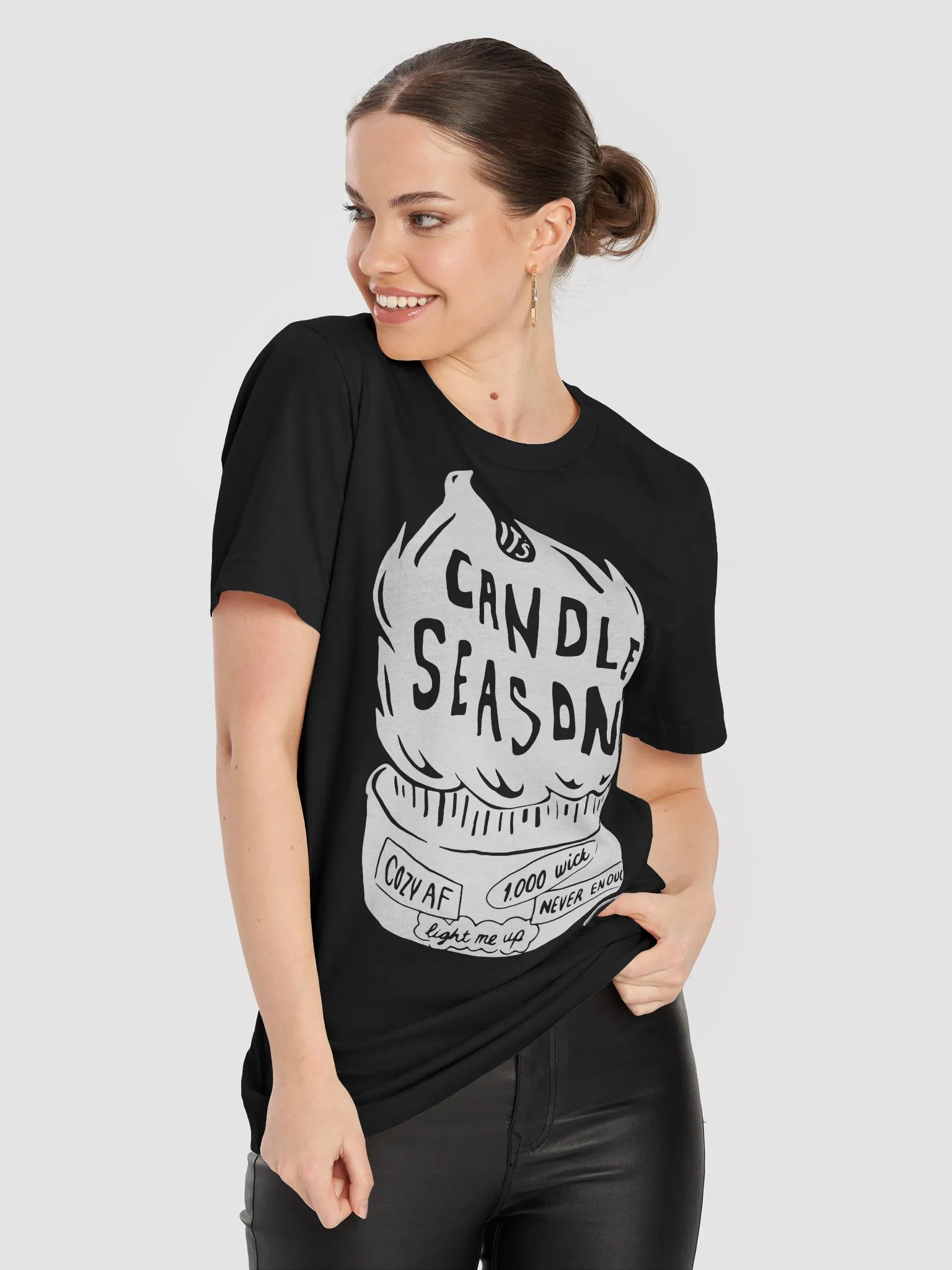 Candle Season Tee - White product image (6)
