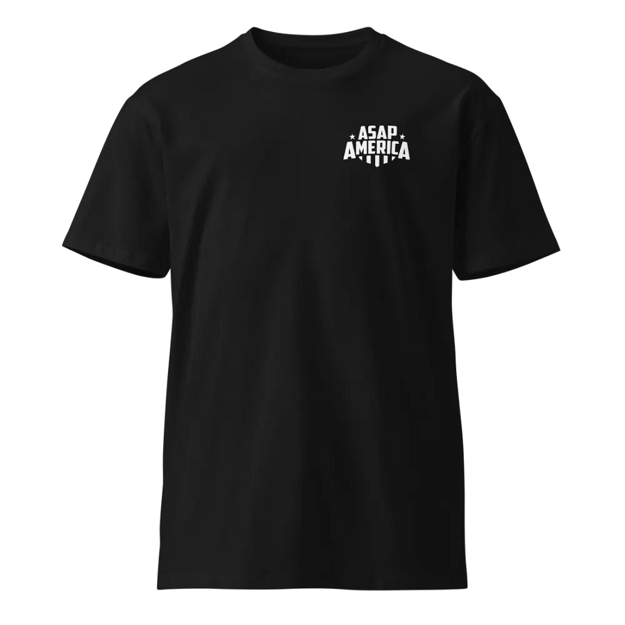 ASAP America - Simple Black T-Shirt product image (1)