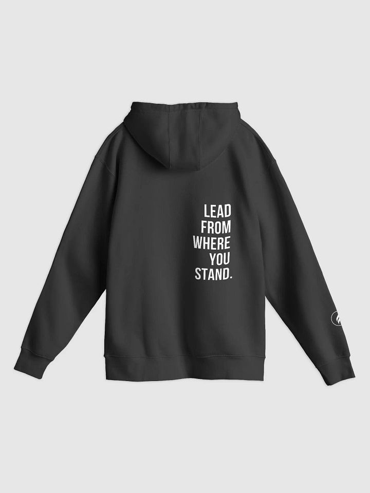 Lead From Where You Stand Hoodie | White product image (17)