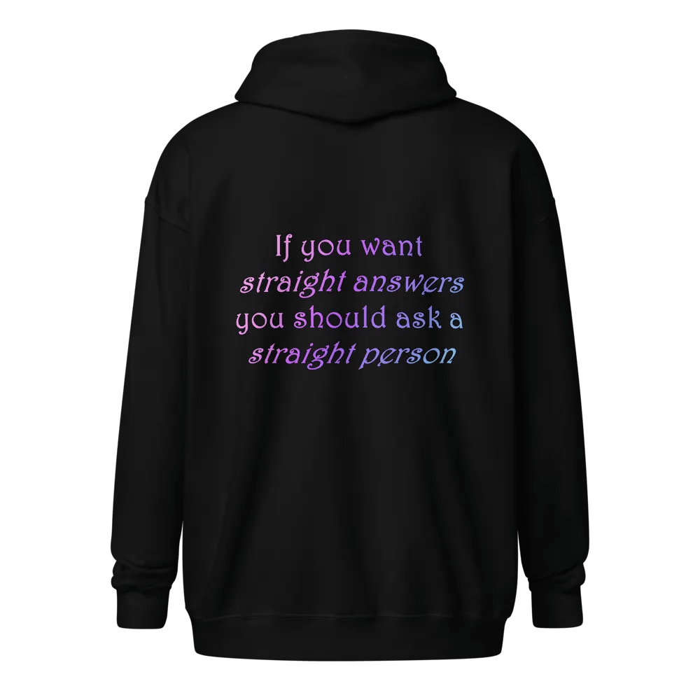 Straight Answers Hoodie product image (1)