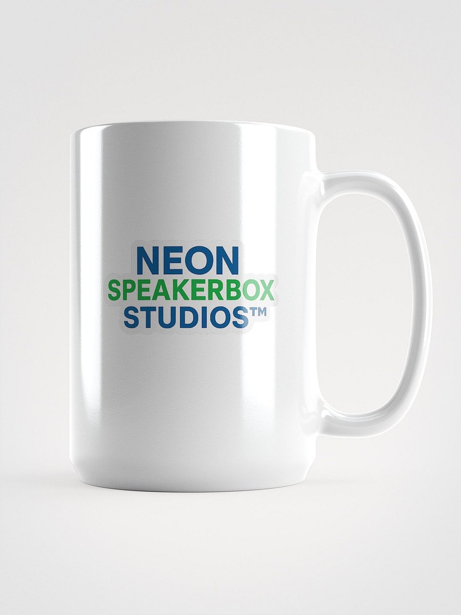 NEON SPEAKERBOX STUDIOS Logo Mug product image (1)