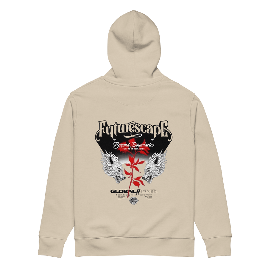 Man Hoodie Wolves Head Stanley/Stella Unisex Organic Hoodie product image (6)
