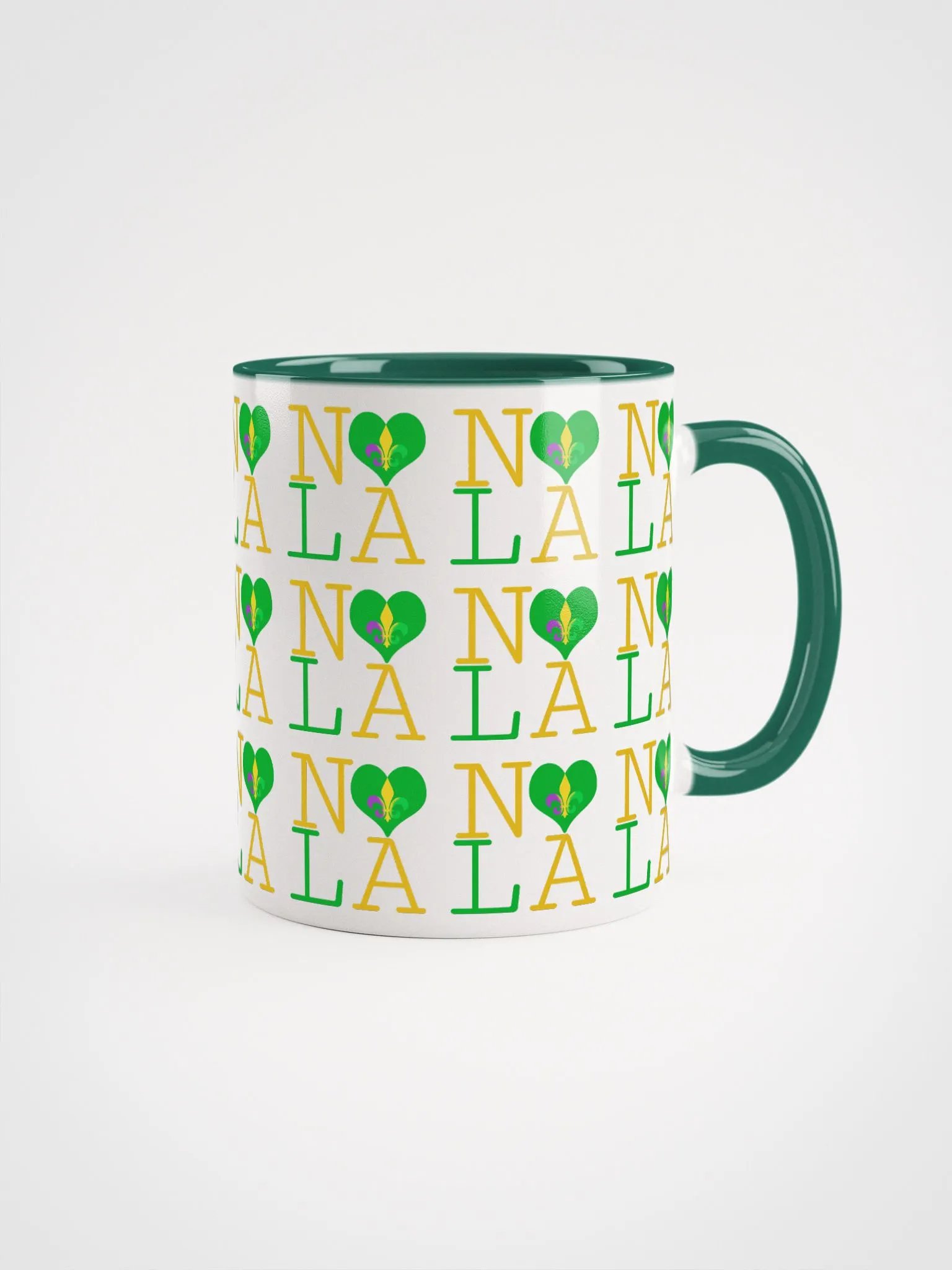 I LOVE NOLA **LEGACY COLOR MUG** (MARDI GRAS 2 FULL INFINITY) product image (16)