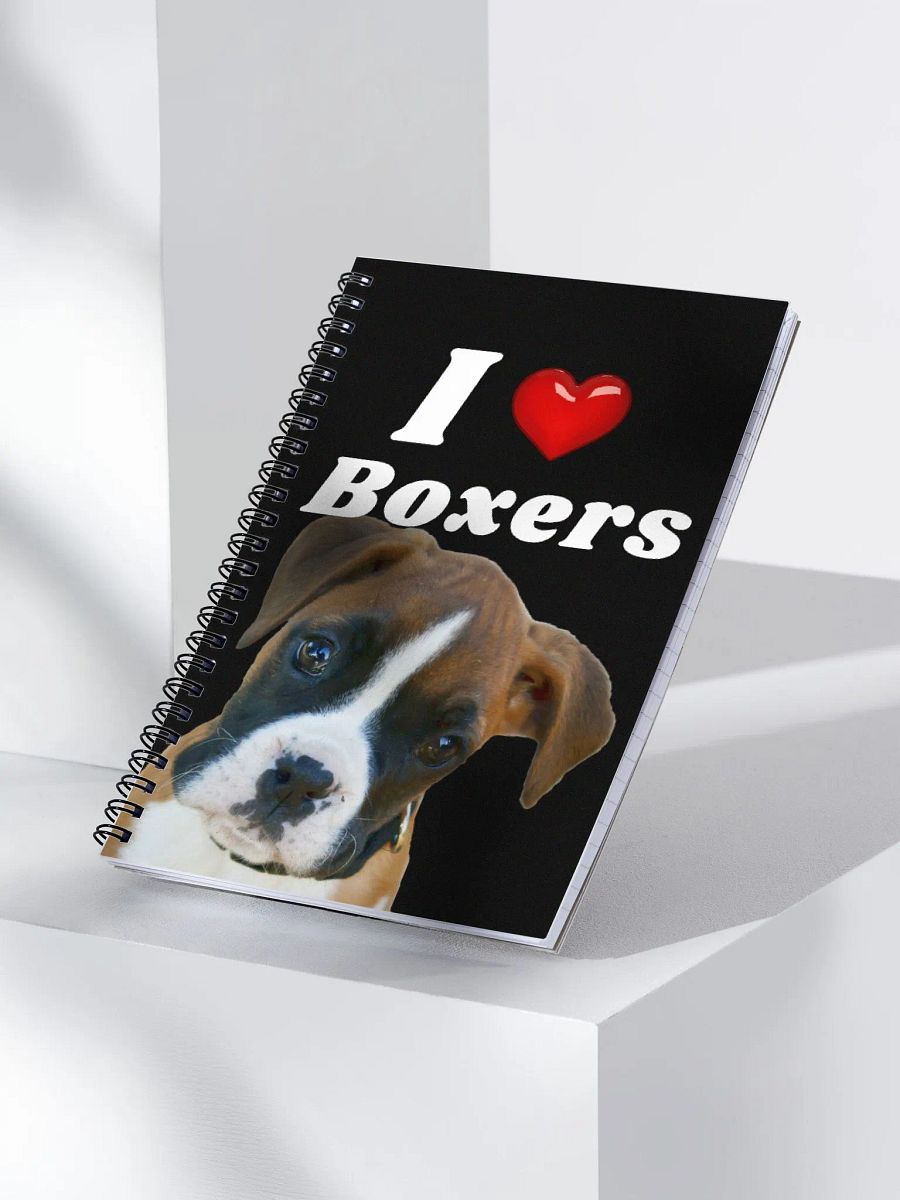 I Heart Boxers Notebook product image (3)