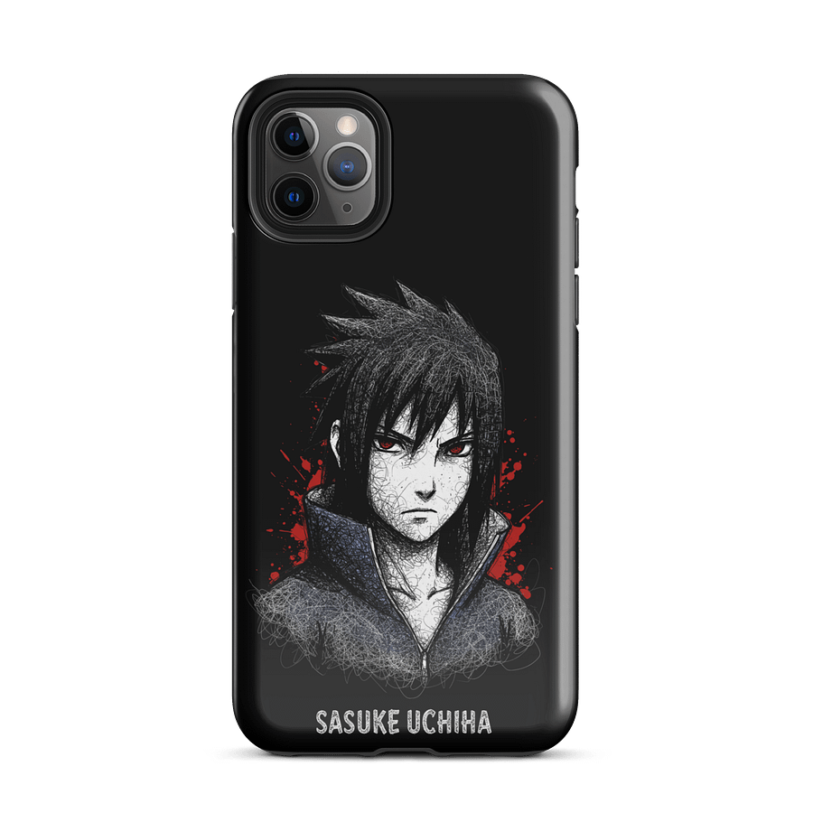 Sasuke Uchiha: Avenger's Gaze Phone Case product image (26)