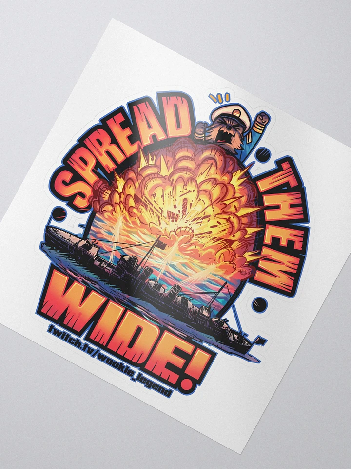 Spread Them Wide Sticker product image (2)