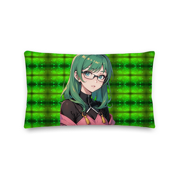 (Green WAIFU) K Pillow product image (1)
