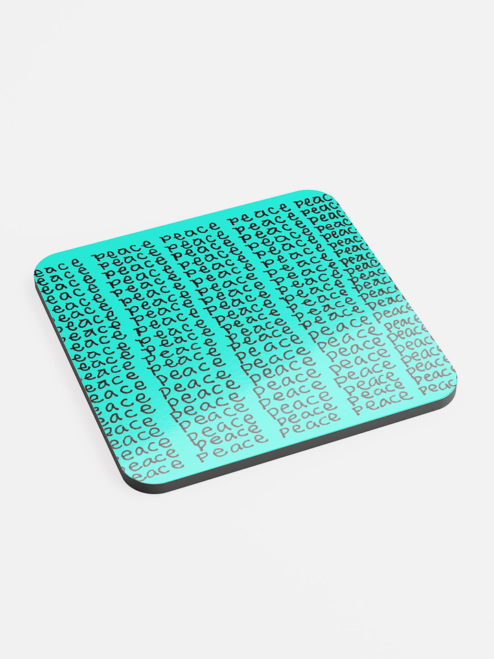 Peace 2 Coaster (Teal) product image (2)