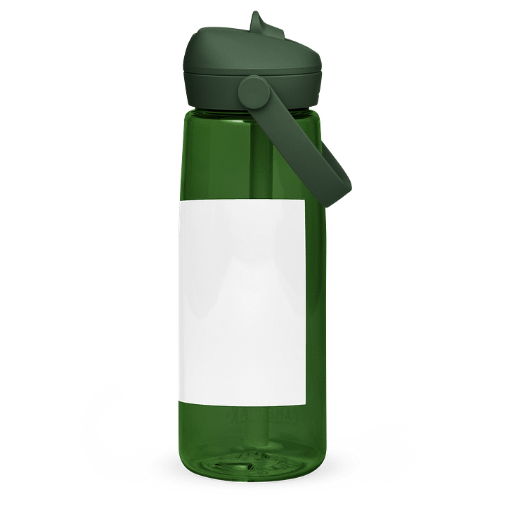 Smiling Face Flip Straw Water Bottle product image (2)