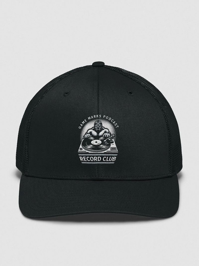 Game Marks Podcast Record Club Trucker Hat