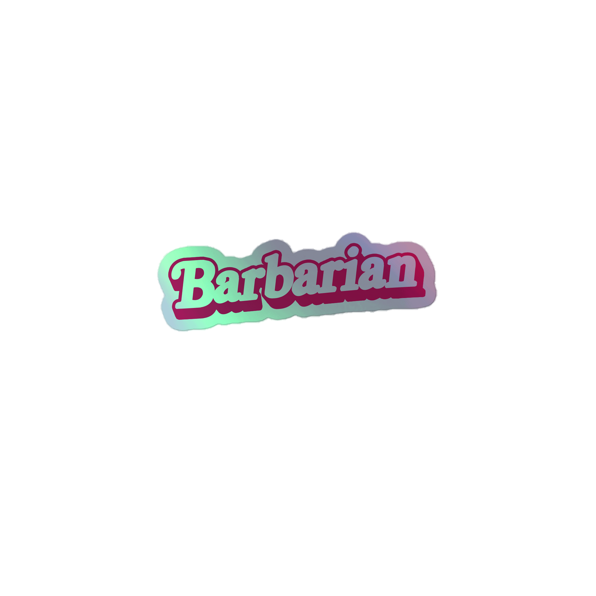 BARBarian - Holo Sticker product image (1)