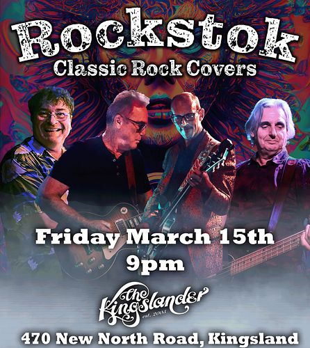 This Weekend we have a double Headliner. Rockstok is performing at both 