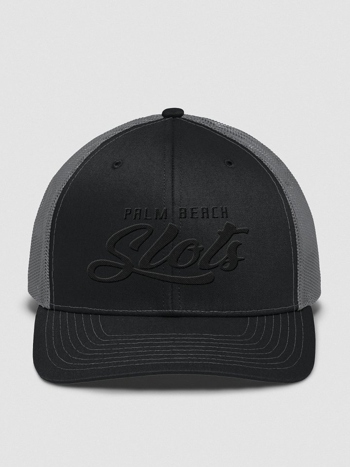 Blackout Edition Palm Beach Slots Official Trucker product image (1)