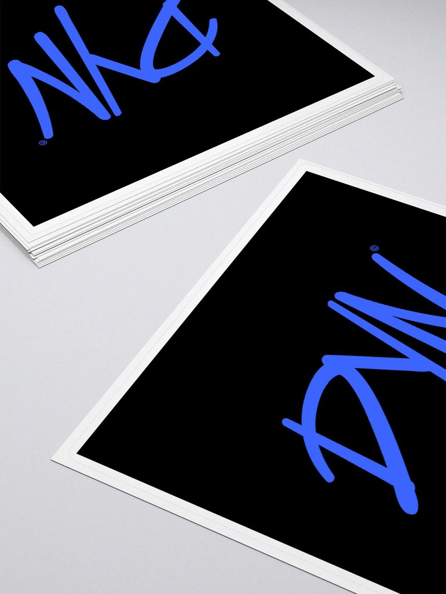 DYN Logo Sticker (Blue) product image (4)
